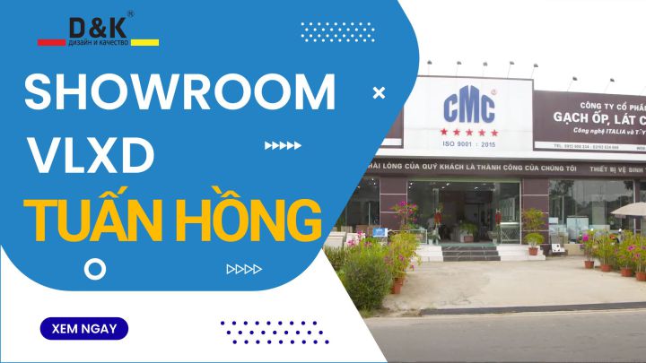 Showroom Tuấn Hồng | Chuyên Phân Phối Thiết Bị Phòng Tắm DK tại Phú Thọ